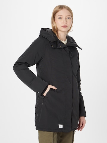 khujo Winter Jacket 'Kanda 2' in Black: front