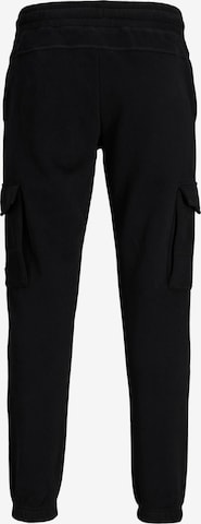 JACK & JONES - Tapered Calças cargo 'Gordon' em preto