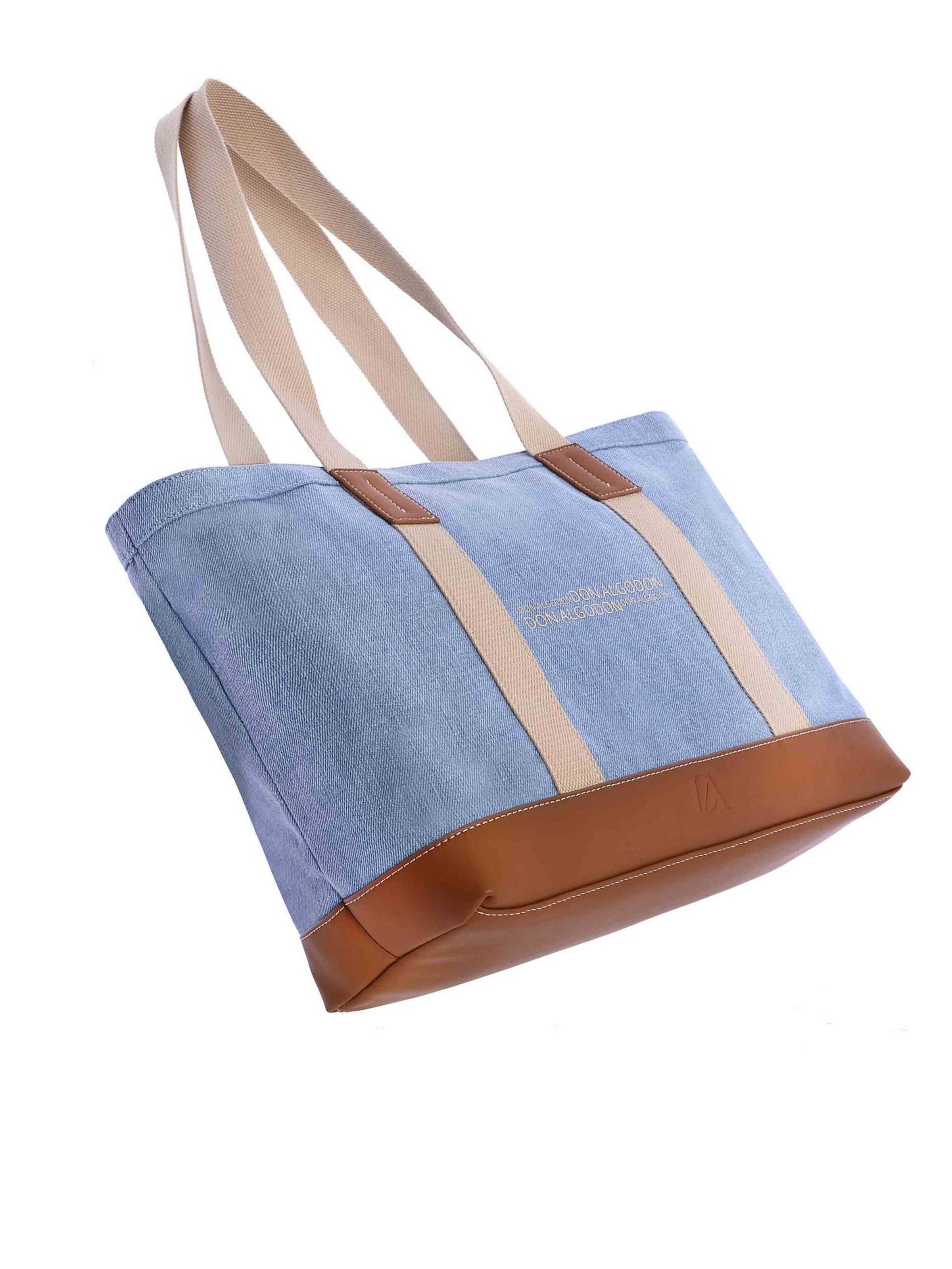 Don Algodon - Shopper 'Tabarca' en azul