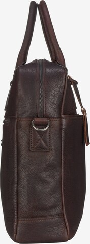 Borsa portadocumenti 'Antique Avery' di Burkely in marrone