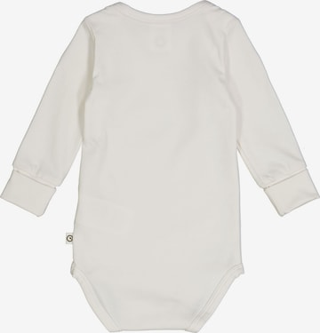 Barboteuse / body 'Langarm' Müsli by GREEN COTTON en beige