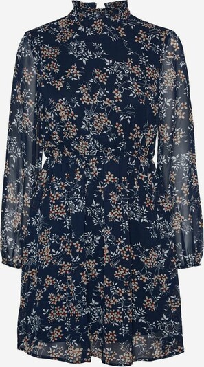 VERO MODA Рокля 'VMVILDE' в бежово / нейви синьо / червено / бяло, Преглед на продукта