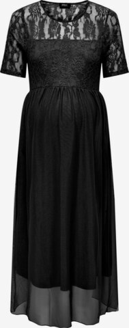 Only Maternity Dress in Black: front