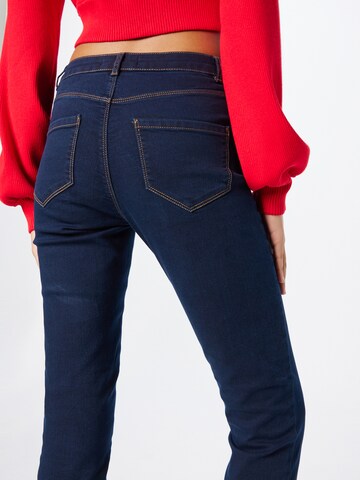 Coupe slim Jean 'Ellis' Dorothy Perkins en bleu