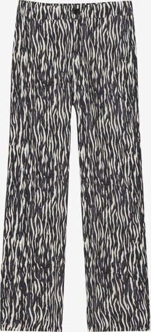 Pull&Bear Regular Pants in Black: front