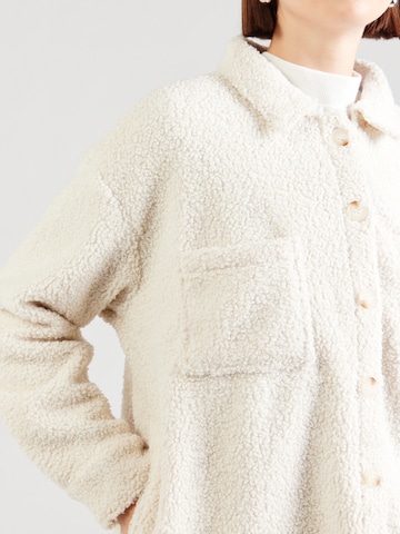 Hailys Fleece Jacket 'Be44nte' in Beige