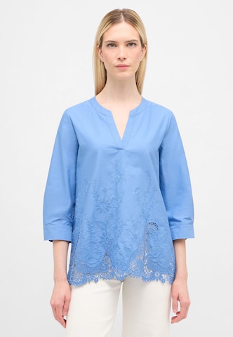 ETERNA Blouse in Blauw: voorkant
