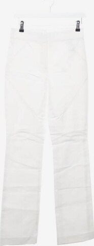 VERSACE Pants in XS in White: front