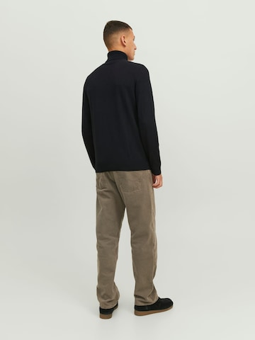 JACK & JONES Trui 'JJEemil' in Zwart
