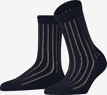 FALKE Socken 'Eyelet' in Blau: Vorderseite