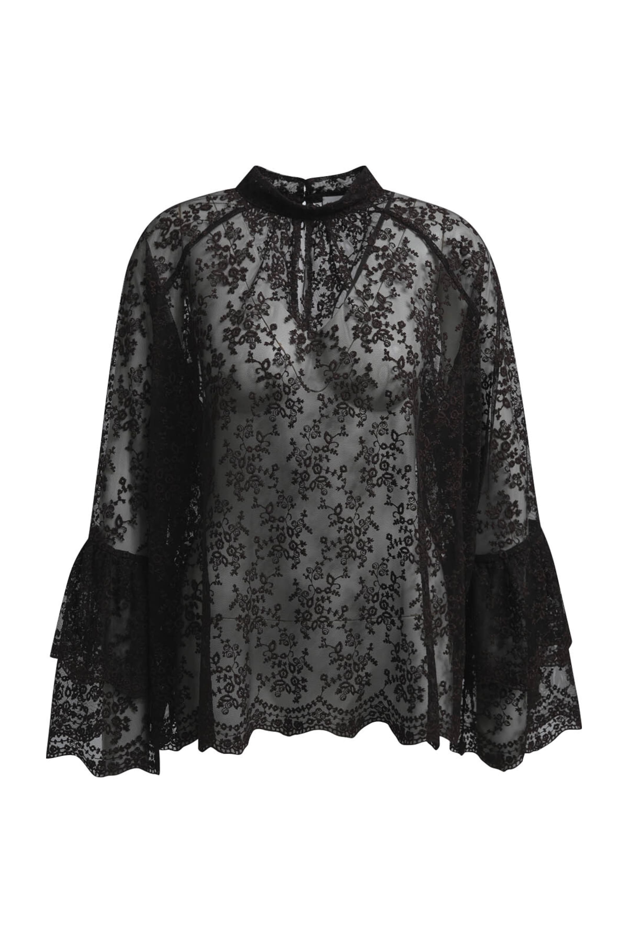 Milano Italy Blouse in Brown: front