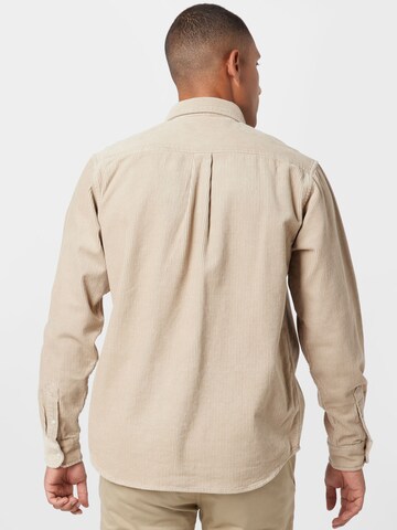 Carhartt WIP Regular Fit Hemd 'Madison' in Beige