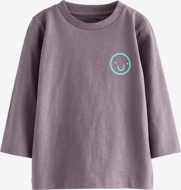 Next Shirt 'Semi' in Purple: front