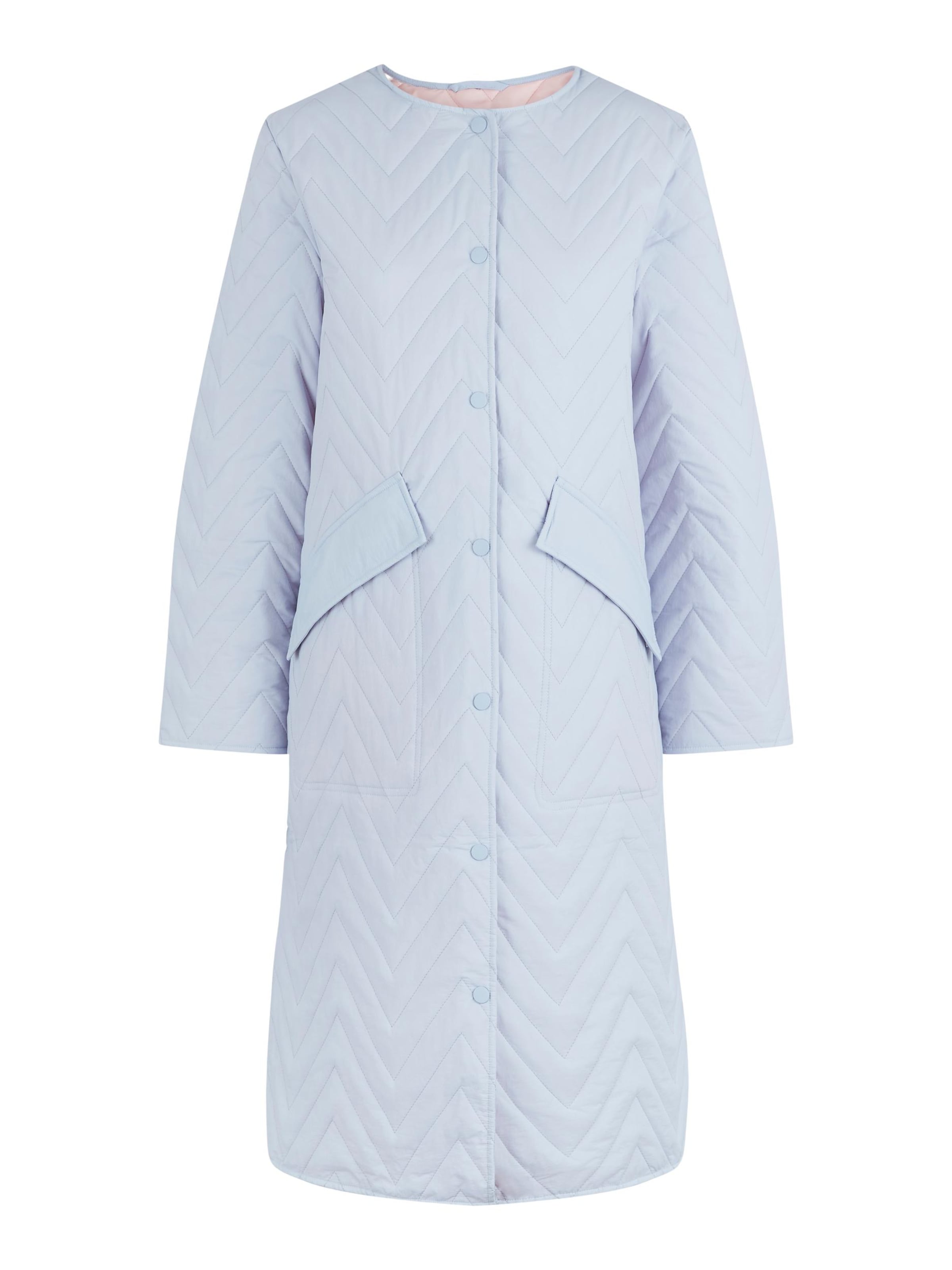 PIECES Płaszcz przejściowy w kolorze niebieski: przód