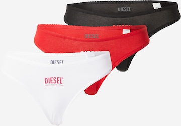 DIESEL Thong in Red: front