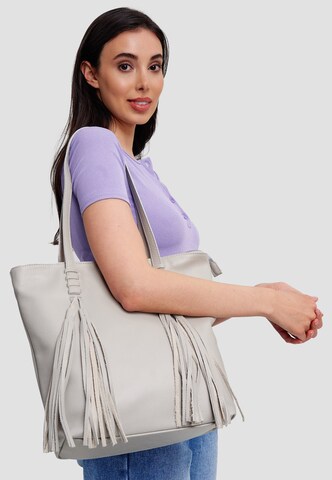 HARPA Shopper in Grey: front