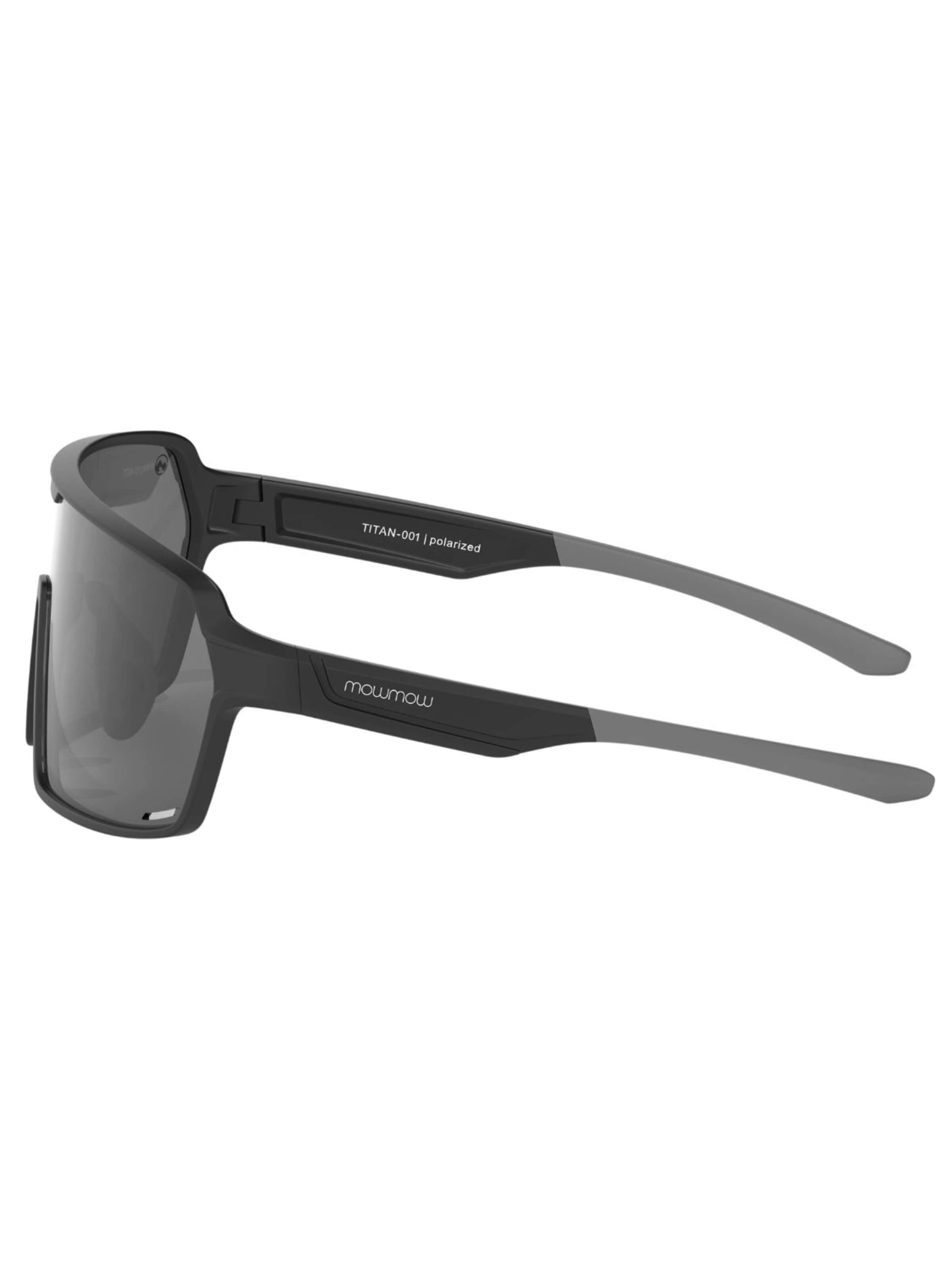 Occhiali da sole sportivi 'MowMow Titan Sunglasses - Sports Glasses - Cycling Glasses - Men - Women' di Mowmow in nero