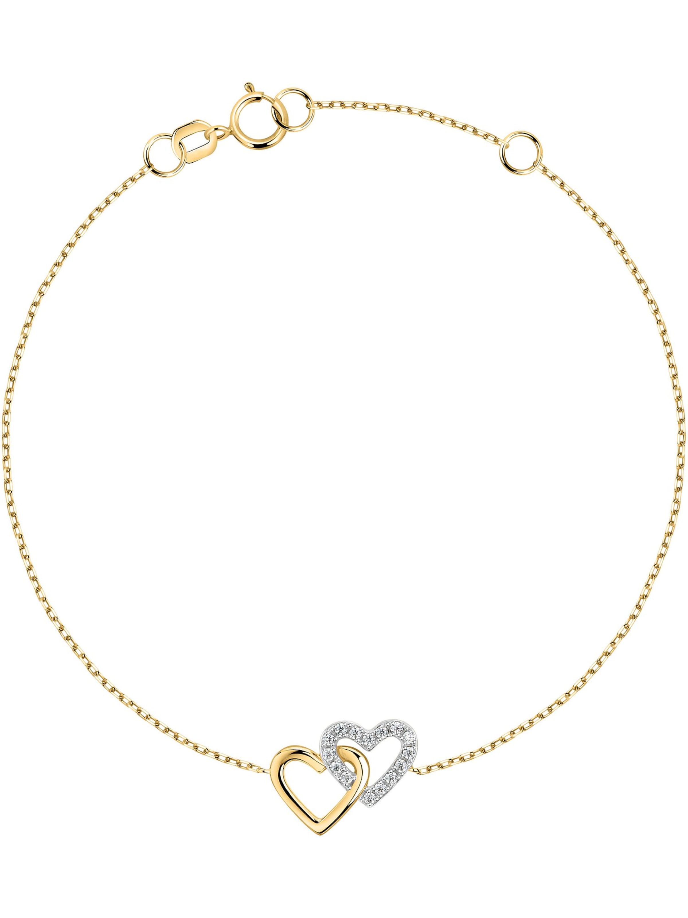 FAVS Bracelet in Gold: front