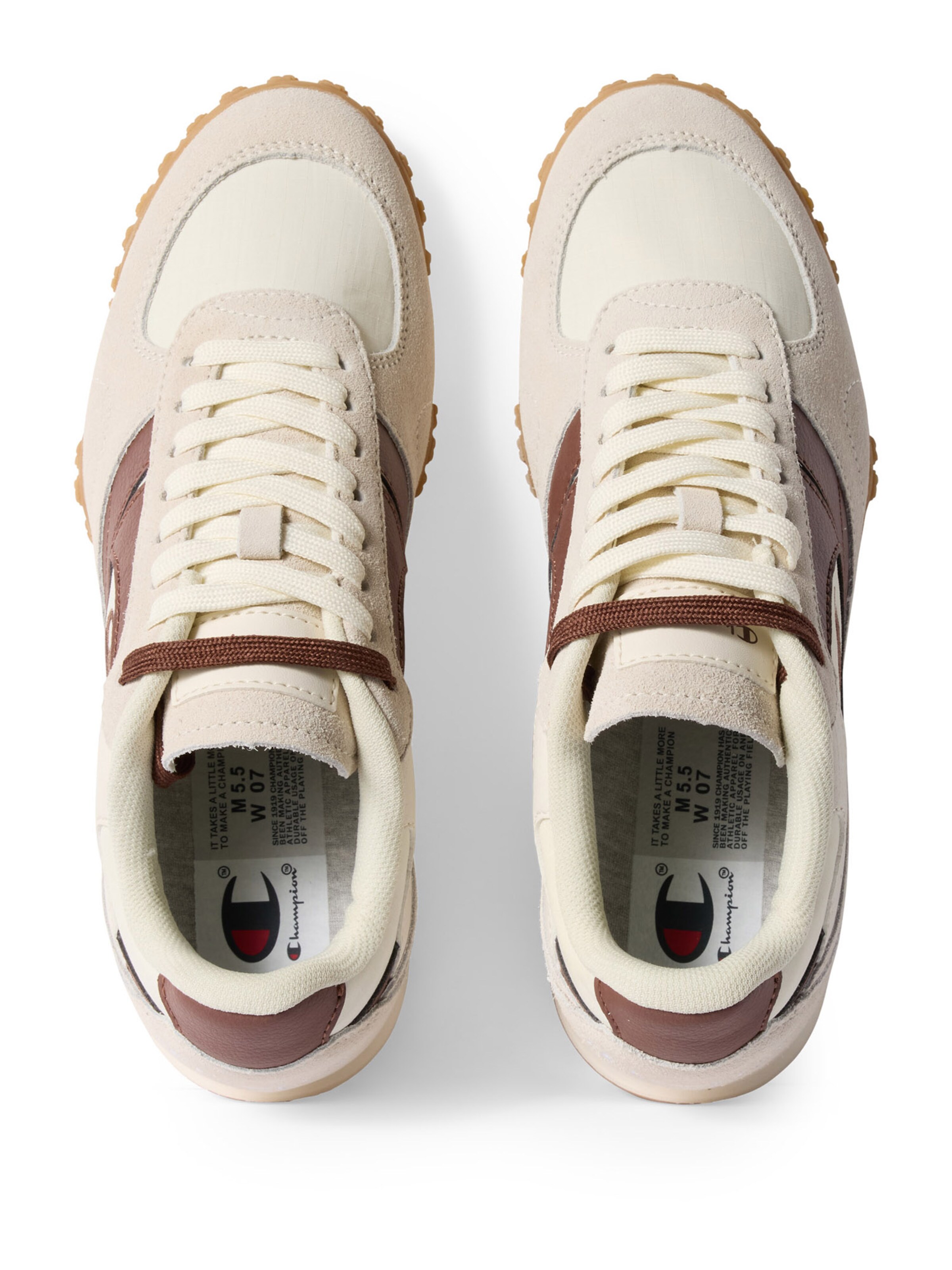 Champion Authentic Athletic ApparelNiske tenisice 'SUPERKICK 74' - smeđa boja