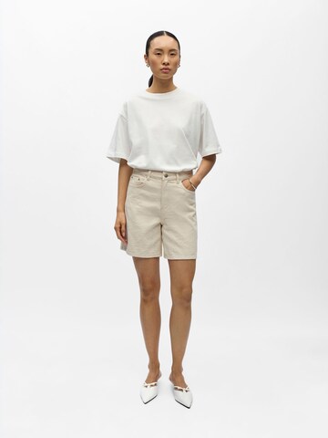 OBJECT Regular Jeans in Beige