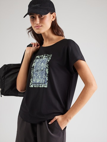 T-shirt fonctionnel 'ONPAub-Mie Life' ONLY PLAY en noir : devant