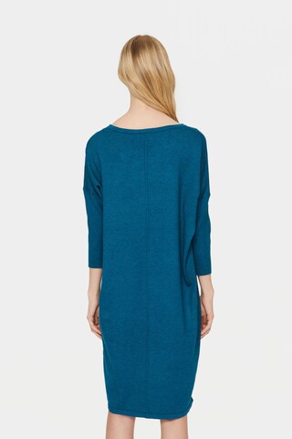 SAINT TROPEZ Knit dress 'Mila' in Blue