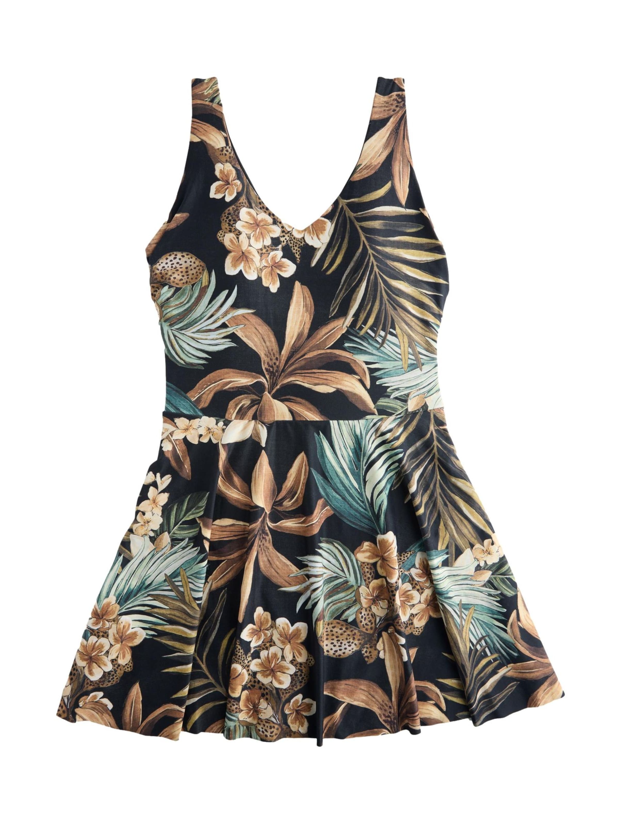 Abito per costume intero di Next in nero: frontale