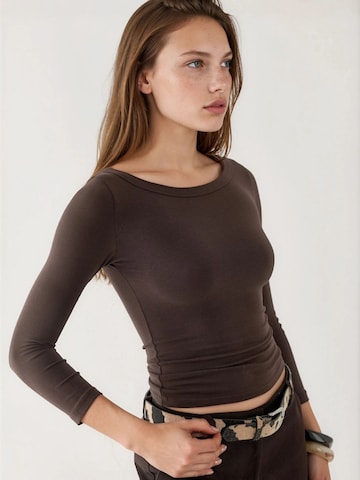 Busem Shirt in Brown