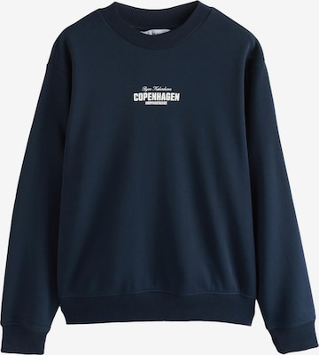 Next Sweatshirt in Blau: Vorderseite