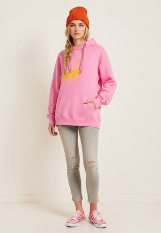 salzhaut Sweatshirt 'Oddebodje' in Pink