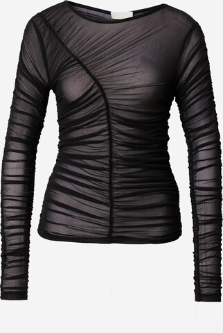 LeGer by Lena Gercke - Camiseta 'Silke' en negro: frente