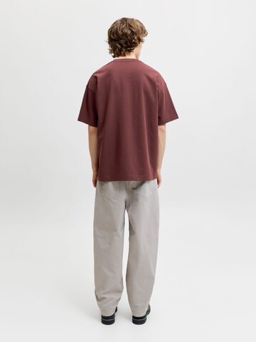 T-Shirt 'JJEBarron' JACK & JONES en marron
