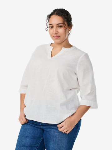 ZizziBluza 'Cananna' - bijela boja: prednji dio