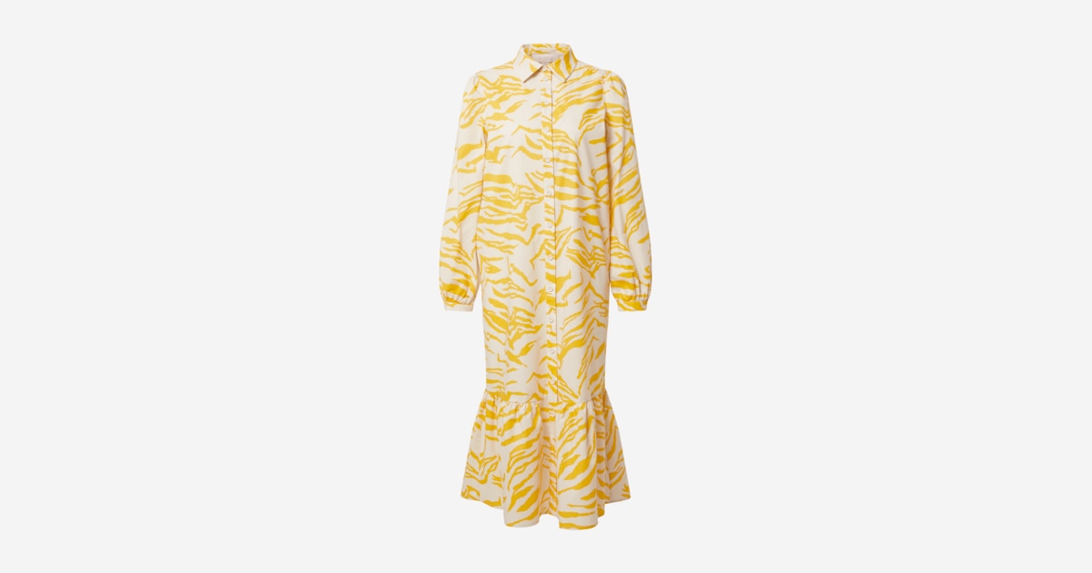Aligne Shirt Dress 'Cecilie' in Yellow Gold | ABOUT YOU Aligne Shirt Dress 'Cecilie' in Yellow Gold | ABOUT YOU