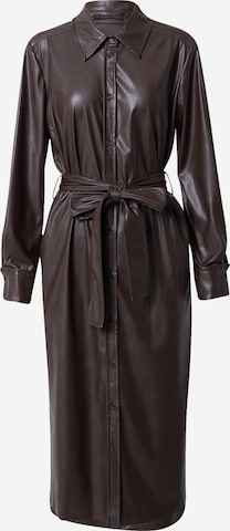 DRYKORN Shirt Dress 'ASRA' in Brown: front
