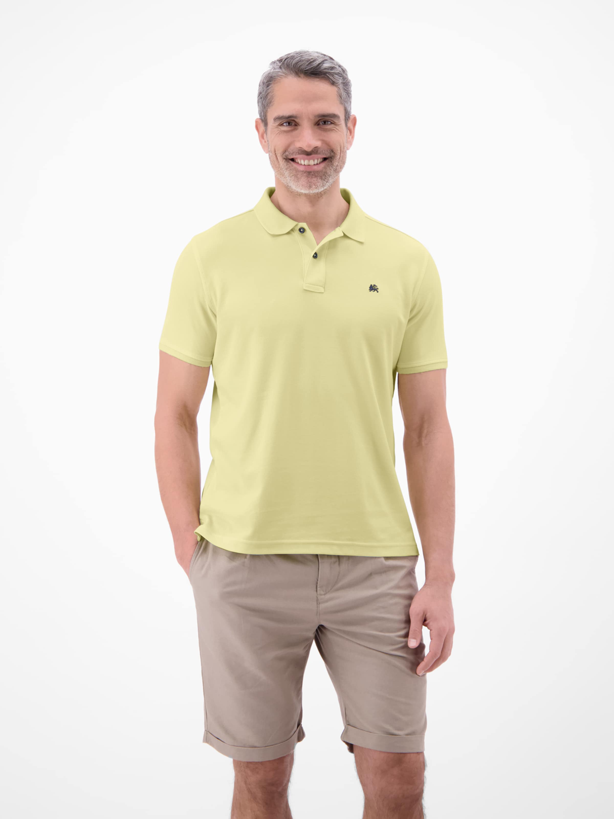 LERROS Poloshirt in Gelb