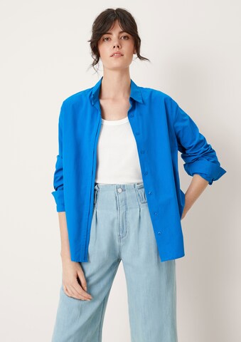 s.Oliver Bluse in Blau: Vorderseite
