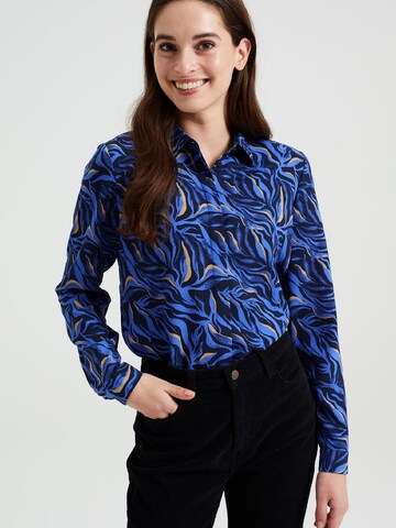 WE Fashion Blouse in Blauw