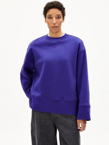 ARMEDANGELS Pullover ANWAA in Lila: Vorderseite