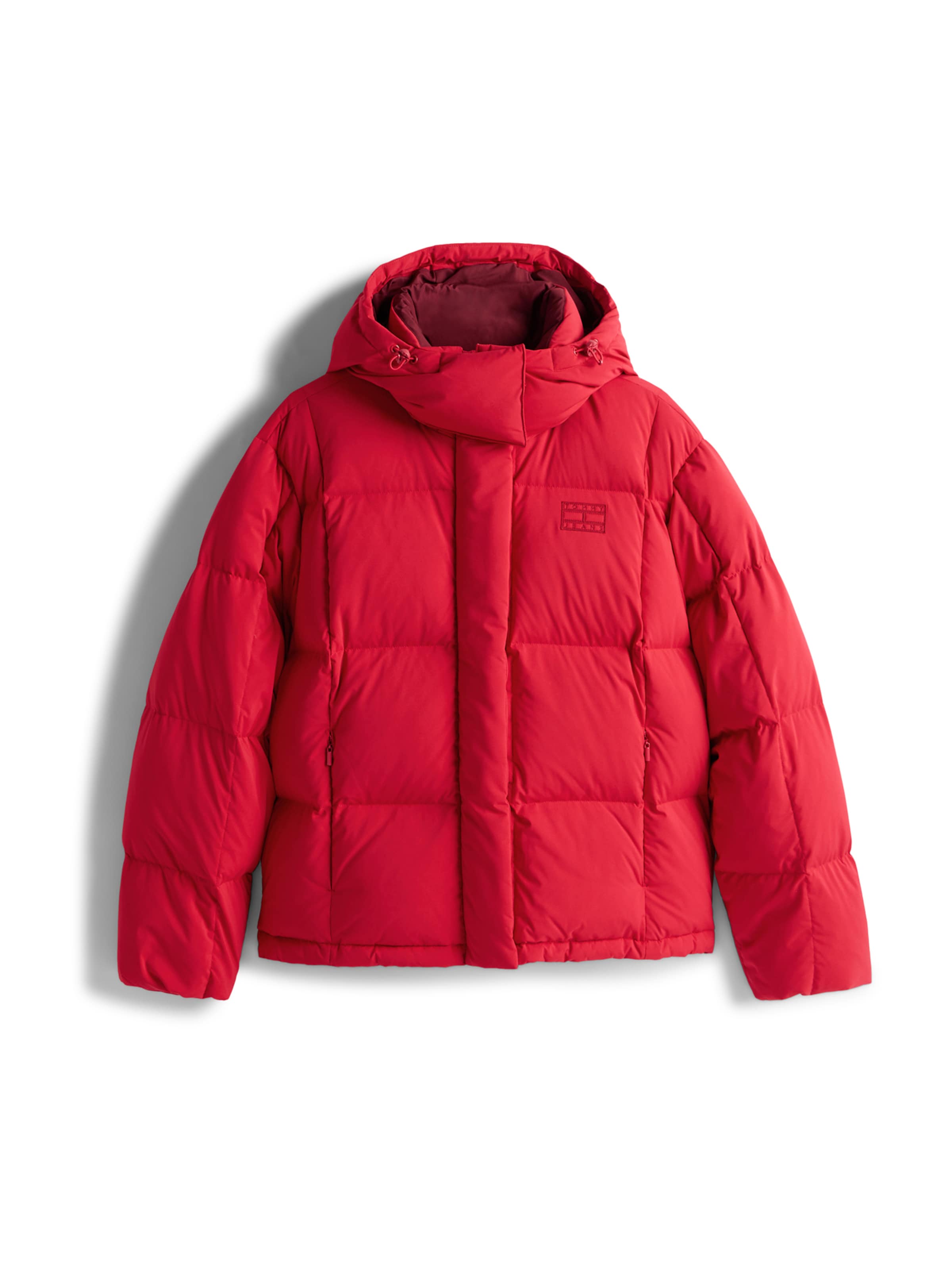 Geacă de iarnă 'ALASKA' de la Tommy Jeans pe roșu: față