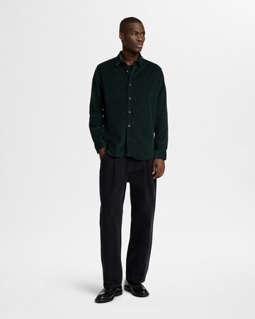 Regular fit Camicia 'Regowen' di SELECTED HOMME in verde