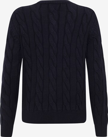 Sir Raymond Tailor Knit Cardigan 'Coventry' in Blue