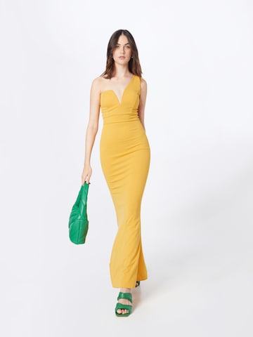 Robe de soirée 'GIGI' WAL G. en jaune