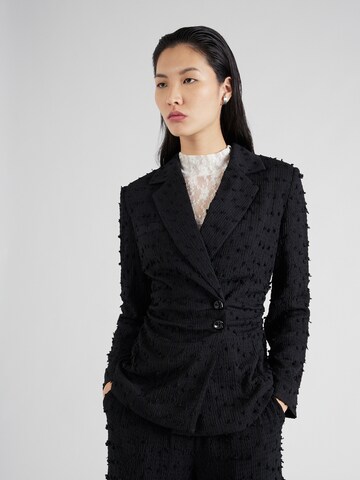 Blazer Hofmann Copenhagen en noir : devant