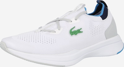 LACOSTE Baskets basses en bleu nuit / bleu clair / vert / blanc, Vue avec produit
