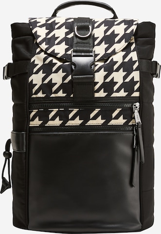 s.Oliver Backpack in Black: front