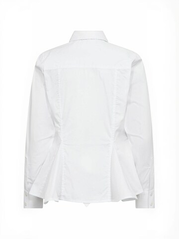 co'couture - Camiseta ' PoppyCC ' en blanco