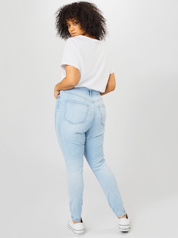 Vero Moda Curve Slimfit Jeans 'Sophia' in Blau