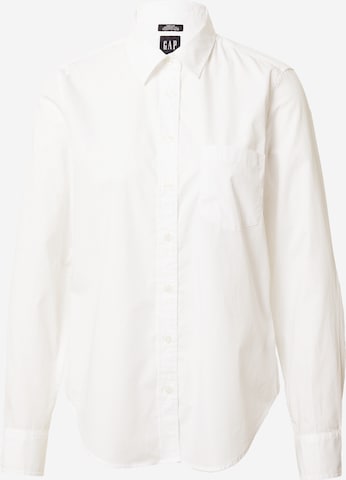Camicia da donna di GAP in bianco: frontale