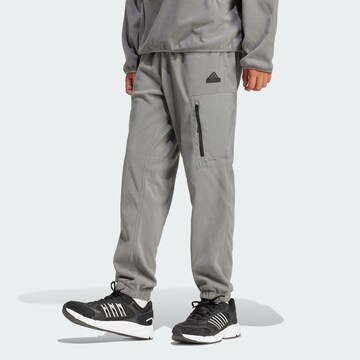 ADIDAS SPORTSWEAR Regular Sports trousers 'City Escape' in Grey: front